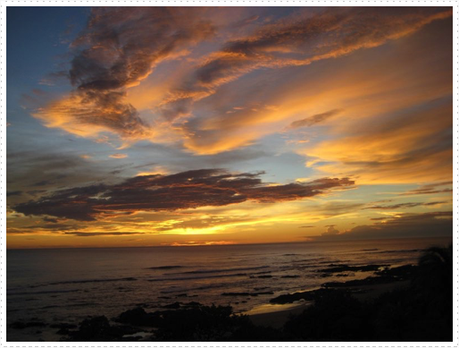Sunset on first night in Playa Langosta, Costa Rica - 18 Sunset on first night in Playa Langosta, Costa Rica - 18