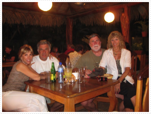Lorin, Cary, Mike and Betz at dinner in Tamarindo, Costa Rica Lorin, Cary, Mike and Betz at dinner in Tamarindo, Costa Rica