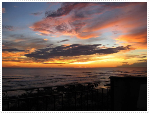 Sunset on first night in Playa Langosta, Costa Rica - 22 Sunset on first night in Playa Langosta, Costa Rica - 22