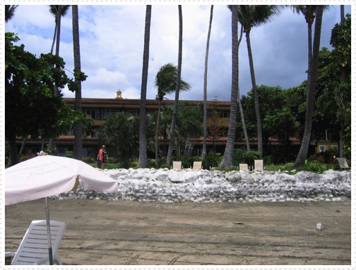 Hotel on beach in Tamarindo, Costa Rica Hotel on beach in Tamarindo, Costa Rica