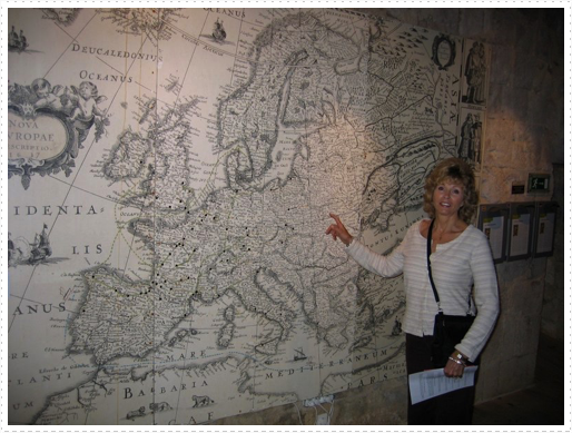 Betz by old map of Europe Betz by old map of Europe