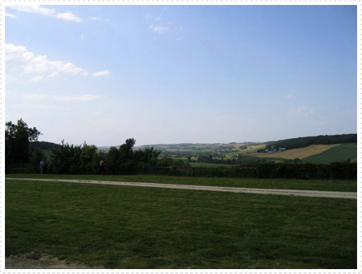 View from parking area at Chateau de Lavardens View from parking area at Chateau de Lavardens