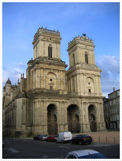 Church in Auch, France Church in Auch, France