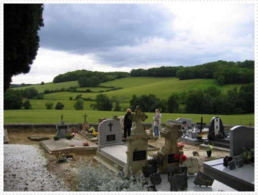 Graveyard behind St. Orens Pouy Petit, France Graveyard behind St. Orens Pouy Petit, France