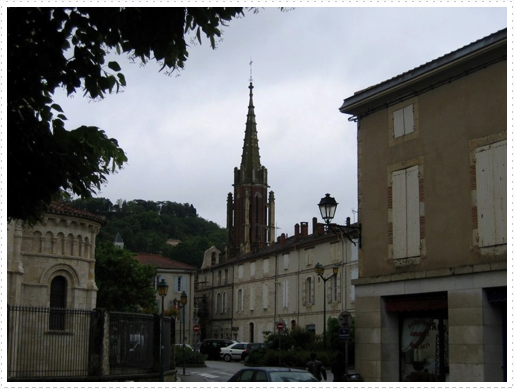 Church in Agen, France Church in Agen, France
