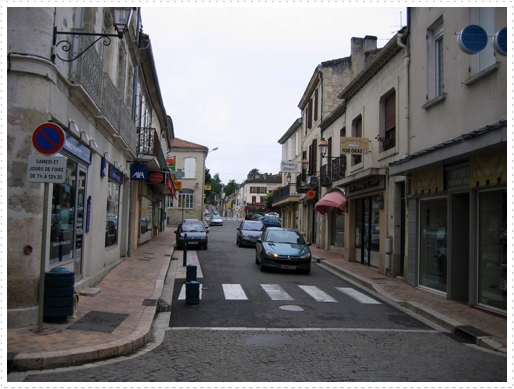 Streets of Nerac, France Streets of Nerac, France