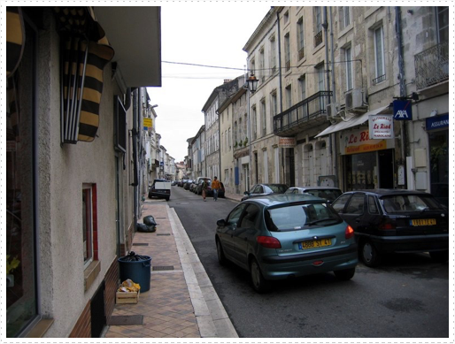 Streets of Nerac, France Streets of Nerac, France