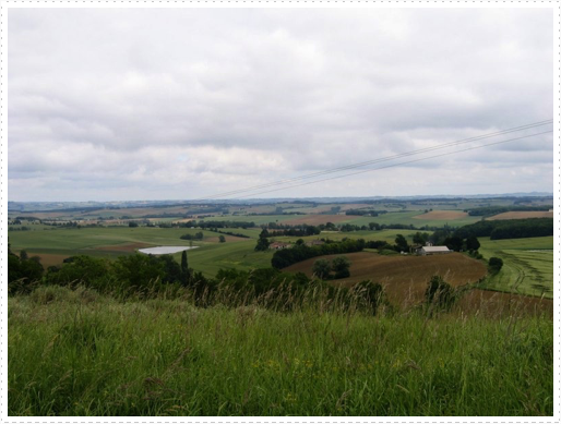 View of country side by Mas D'Auvignon View of country side by Mas D'Auvignon