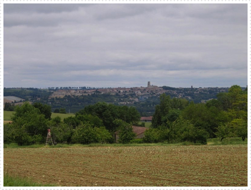 View of Lectoure, France View of Lectoure, France
