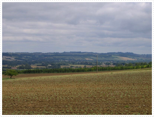 Country side by Lectoure, France Country side by Lectoure, France