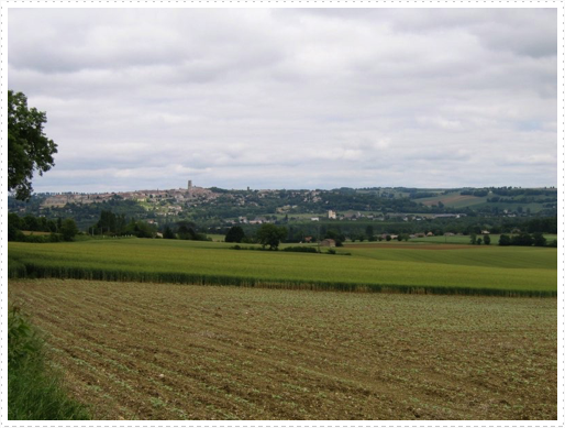 Country side by Lectoure, France Country side by Lectoure, France