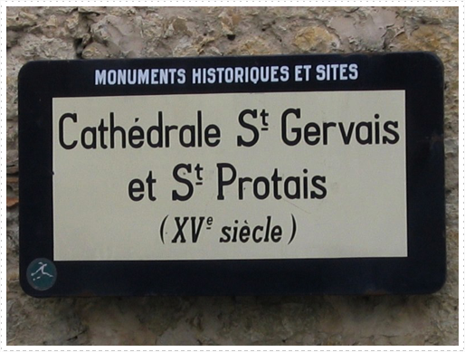 Cathedrale St. Gervais et St. Protais in Lectoure, France Cathedrale St. Gervais et St. Protais in Lectoure, France
