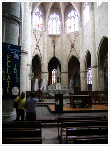 Cathedrale St. Gervais et St. Protais in Lectoure, France Cathedrale St. Gervais et St. Protais in Lectoure, France