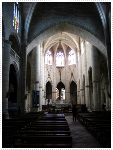Cathedrale St. Gervais et St. Protais in Lectoure, France Cathedrale St. Gervais et St. Protais in Lectoure, France