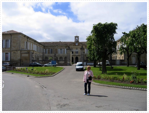 Old hospital in Lecture, France Old hospital in Lecture, France