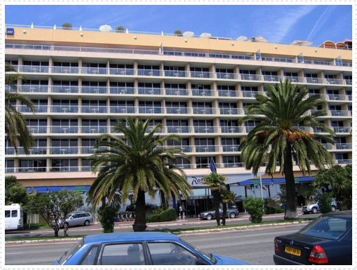 Nice, France along the Promenade des Anglais Nice, France along the Promenade des Anglais