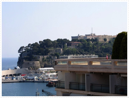 West side of harbor in Monaco West side of harbor in Monaco