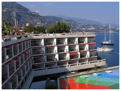 Fairmont Hotel from Mediterranean Fairmont Hotel from Mediterranean