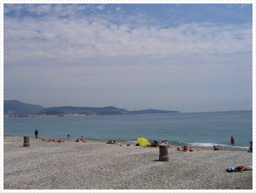 Nice, France along the Promenade des Anglais Nice, France along the Promenade des Anglais