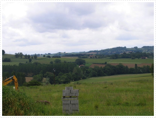 Country side by St. Orens Pouy Petit, France Country side by St. Orens Pouy Petit, France