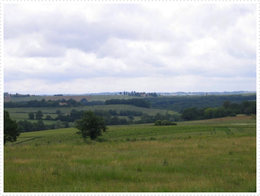 Country side by St. Orens Pouy Petit, France Country side by St. Orens Pouy Petit, France