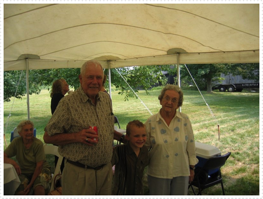 Paul Frederick, Blake Hadley and Myrtle Frederick Paul Frederick, Blake Hadley and Myrtle Frederick