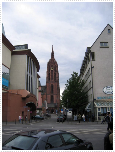 Church at 17 Saalgasse - just off pedestrian shopping mall Church at 17 Saalgasse - just off pedestrian shopping mall