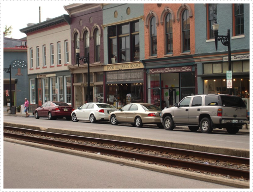 Downtown area of Frankfort, KY Downtown area of Frankfort, KY
