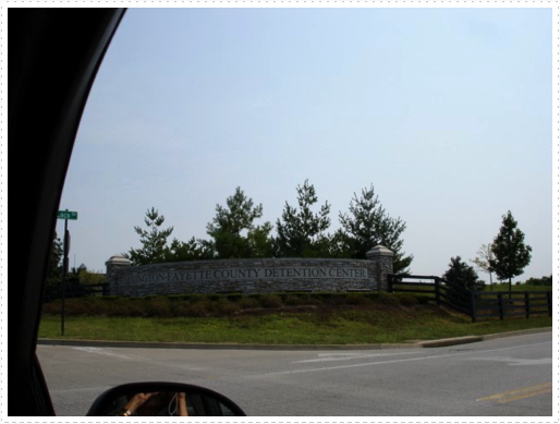 Entrance to Fayette County Detention Center Entrance to Fayette County Detention Center