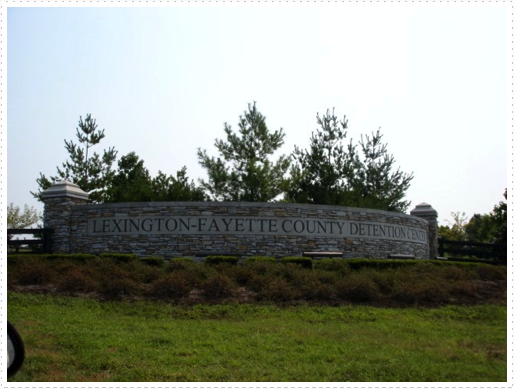 Entrance to Fayette County Detention Center Entrance to Fayette County Detention Center