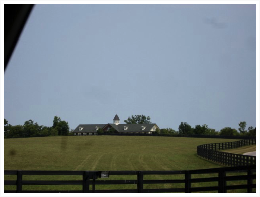 Horse Farm on Old Frankfort Pike Road Horse Farm on Old Frankfort Pike Road