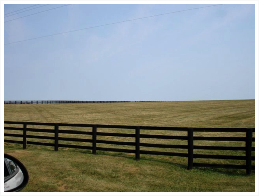 Horse Farm on Old Frankfort Pike Road Horse Farm on Old Frankfort Pike Road
