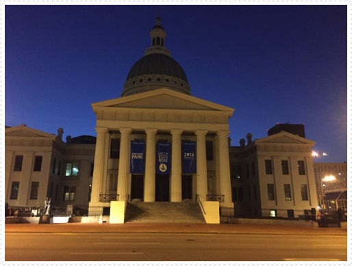Old Courthouse at night