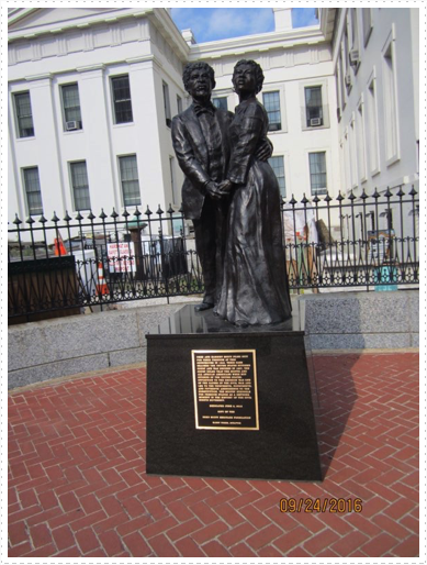 Statute of Dred and Harriet Scott