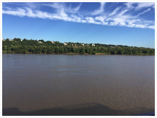 Cruising back down the Mississippi