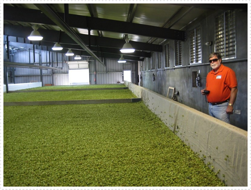 Hop drying bins - 4 Hop drying bins - 4