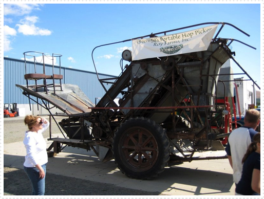 Old hop picking machine - 2 Old hop picking machine - 2