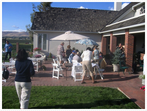 Group enjoying luncheon - 6 Group enjoying luncheon - 6