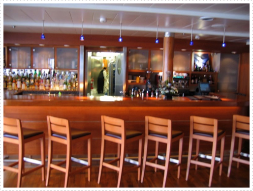 Bar on The World cruise ship Bar on The World cruise ship