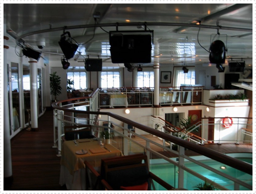Stern of The World cruise ship Stern of The World cruise ship
