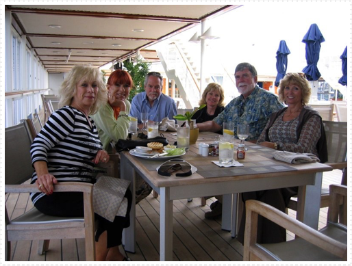 Linda Planett, Karyn Planett, Geoff Thompson, Linda Taylor, Mike & Betz Linda Planett, Karyn Planett, Geoff Thompson, Linda Taylor, Mike & Betz